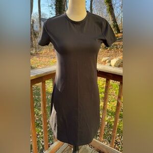 Athleta Essential Tee Dress XS Black NEW WITH TAGS
